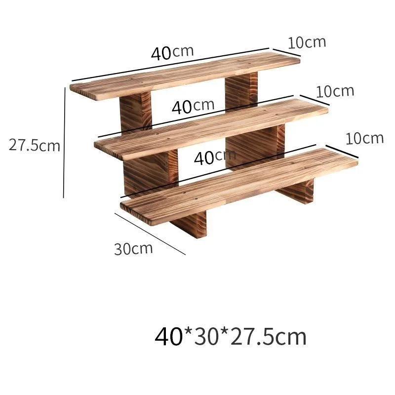 木製ディスプレイ台 Natural Wood Slatwall Wall Display 36W 84H 25D | DGS Retail