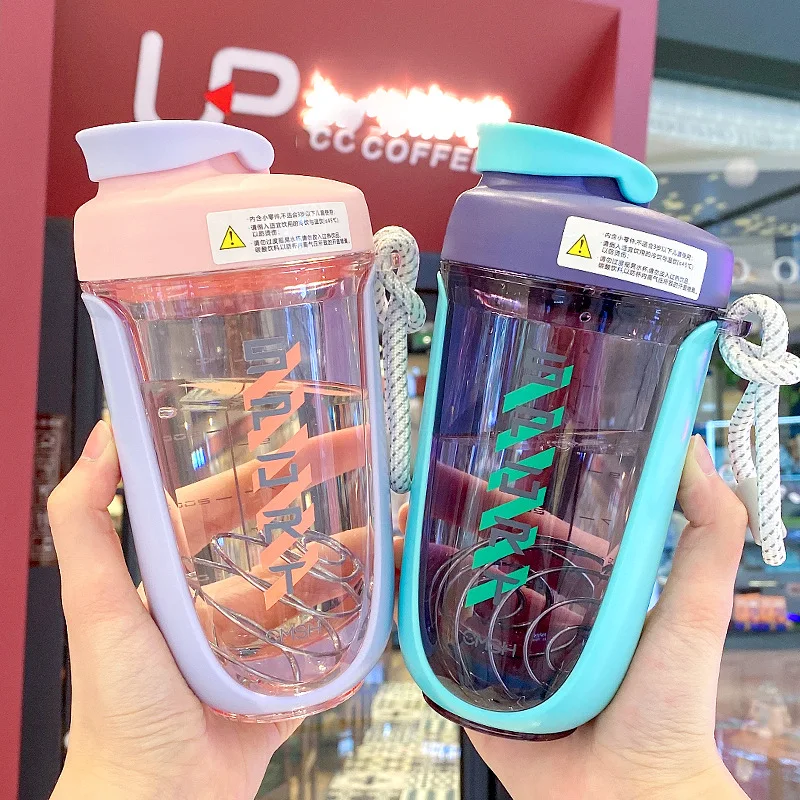 

Portable Shaker Bottles, Coffee Mixing Cup, Sports Protein Powder Stir Cups, Water Bottle, Outdoor Drinking Accessories, 590ml