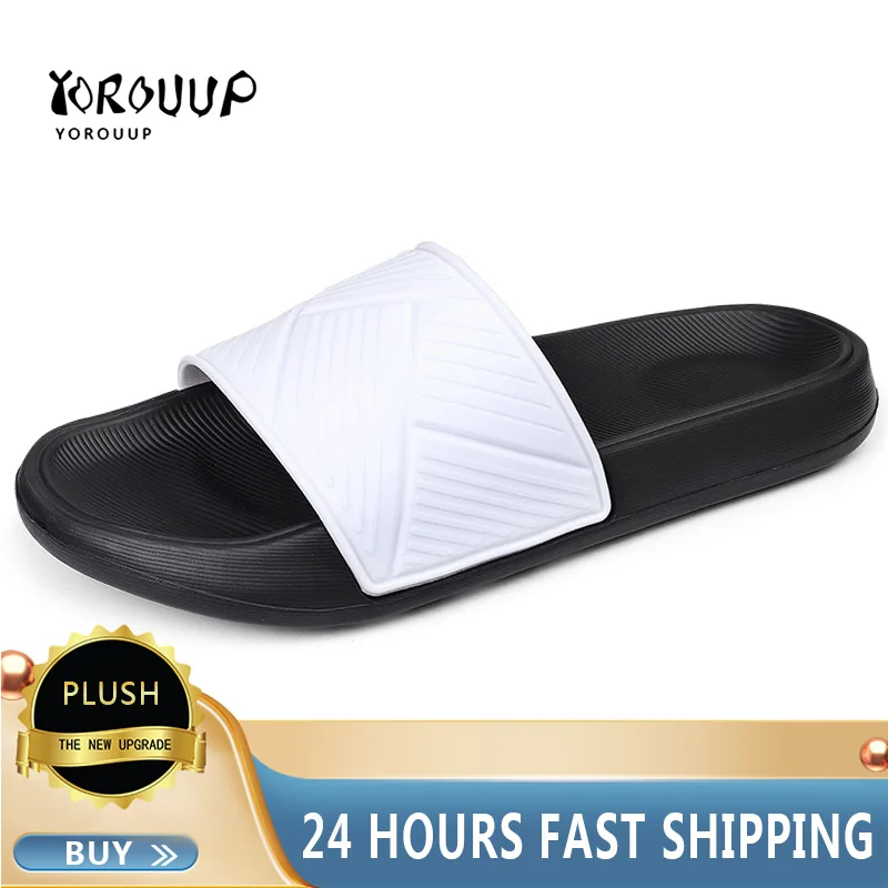 Summer New Men's Slippers 2023 Outdoor Eva High Quality Soft Bottom Sandals Men Slides Beach Shoes Male Slippers Luxury Sandals