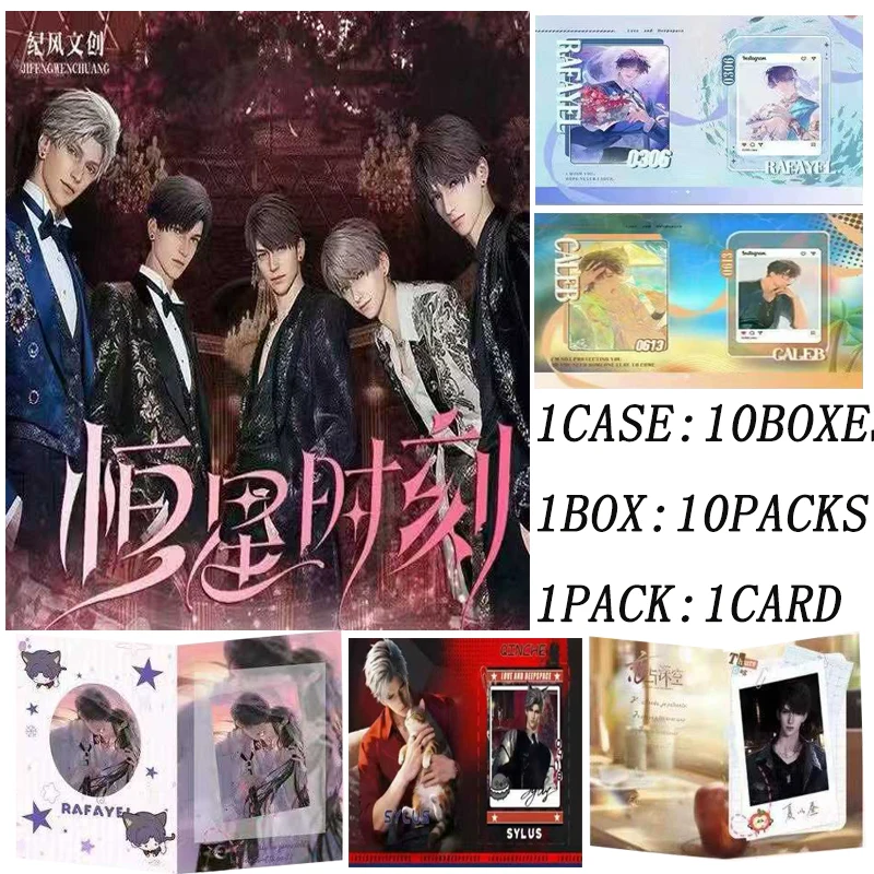 Wholesale Love and Deepspace Ribbon Greeting Cards Girls Collection Game Rare UR SR SP Character Gifts 