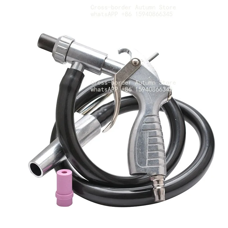 Big mouth pneumatic sandblasting gun, sandblaster, glass sandblasting gun, tombstone inkjet gun, anti-rust sandblasting gun