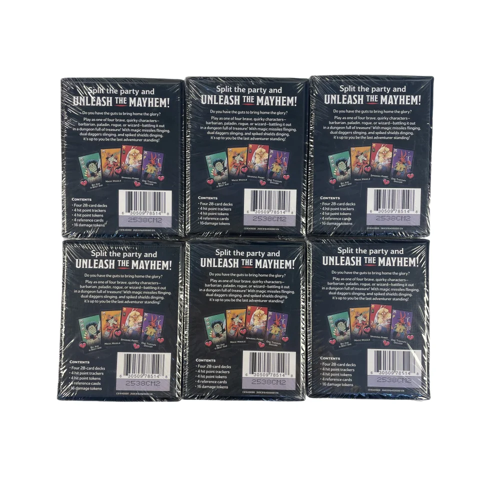 1 قطعة بوابة Baldur الزنزانة الفوضى مجلس أرواق لعب الوحش الجنون بطاقة النسخة الإنجليزية لعبة أطفال هدية #2