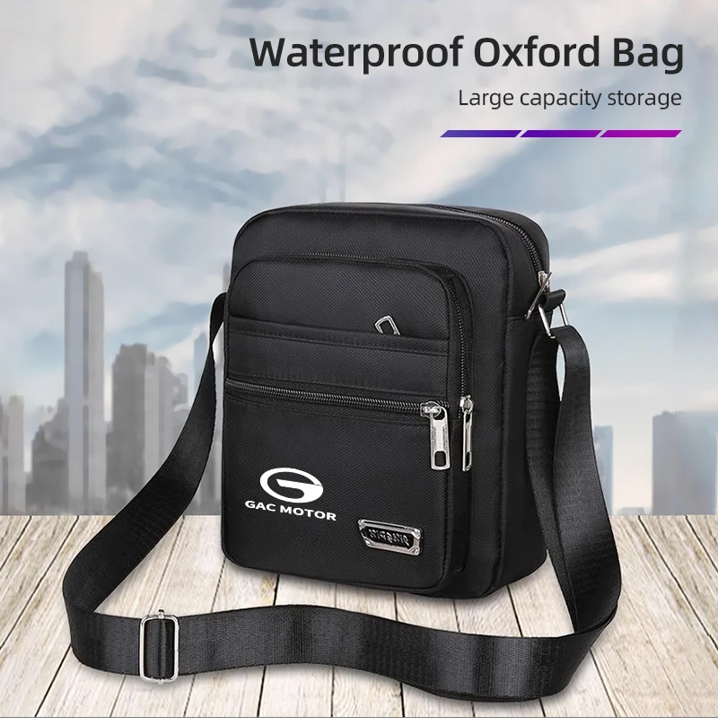 Car Shoulder Bag Sports Crossbody Bag Travel Backpack Men's Chest Storage Accessories For GAC trumpchi GS3 GS4 GS5 GS8 Ga3