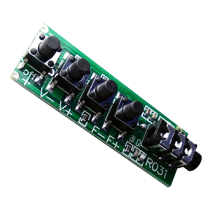 RDA5807 2 Channel Stereo FM Radio Module FM Receiver Board 76.0Mhz-108.0Mhz