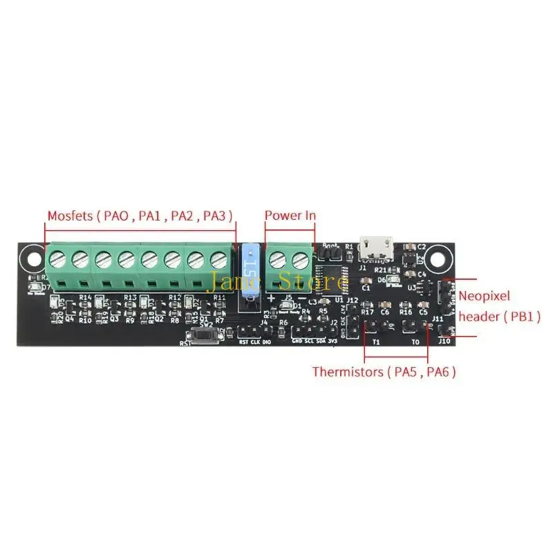 LX0B DIY Voron 3D Printer Expansion Board Expander for Voron V 2.4 3D Printer 1 Pc 3.93X0.94in