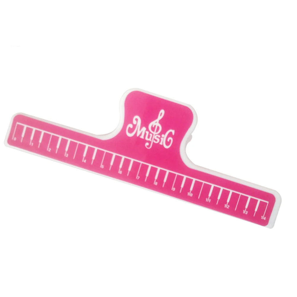 

6 PCS Book Clip Piano Score Clamp Folders Clips Page Holder Binder