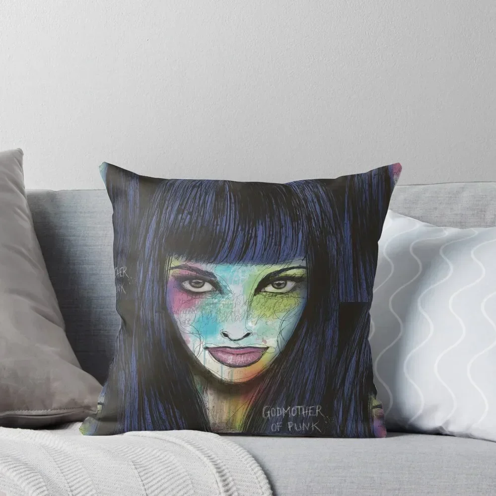 The Godmother of Punk Throw Pillow christmas decorations 2025 Sofa Cover Bed pillowcases autumn pillowcase pillow