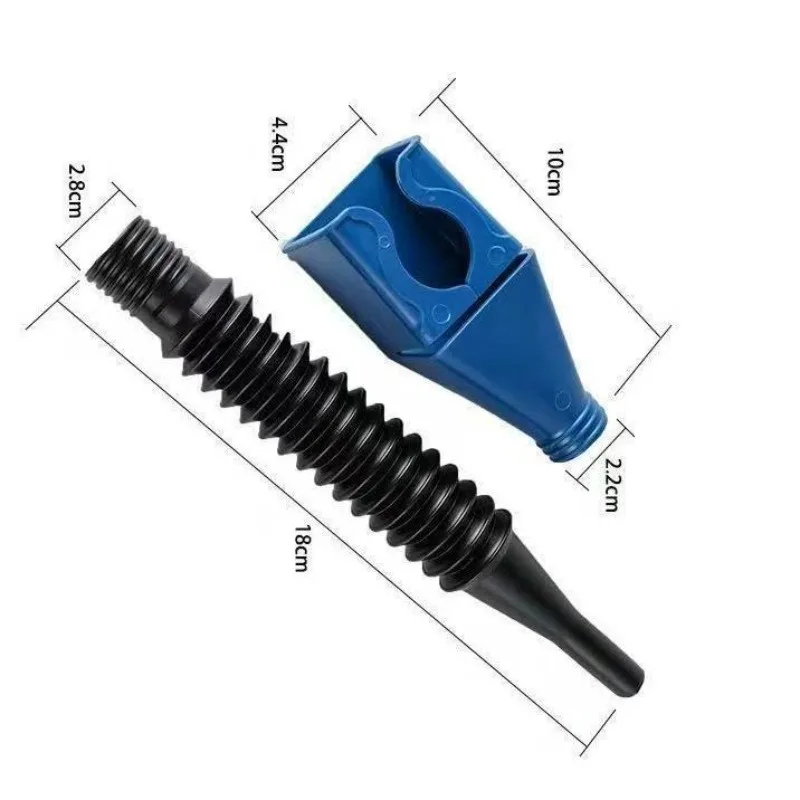 

Универсальная складная телескопическая воронка для заправки автомобиля, переливания масла и бензина, с фильтром