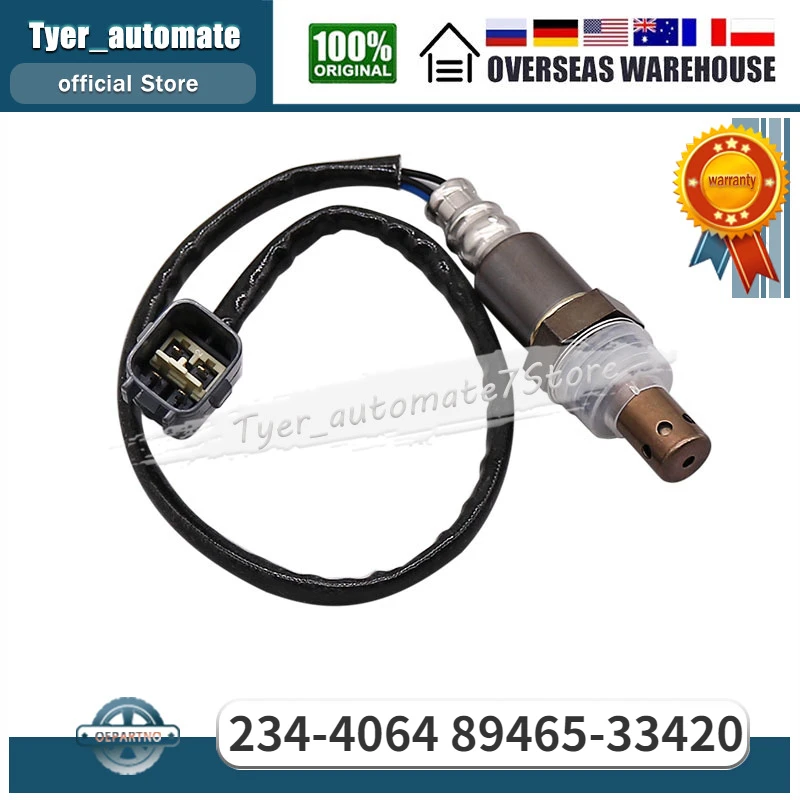 Downstream 234-4064 89465-33420 Lambda Sensor Oxygen Sensor For Toyota Avalon Camry Solara Lexus ES300 ES330 ES350 GX460