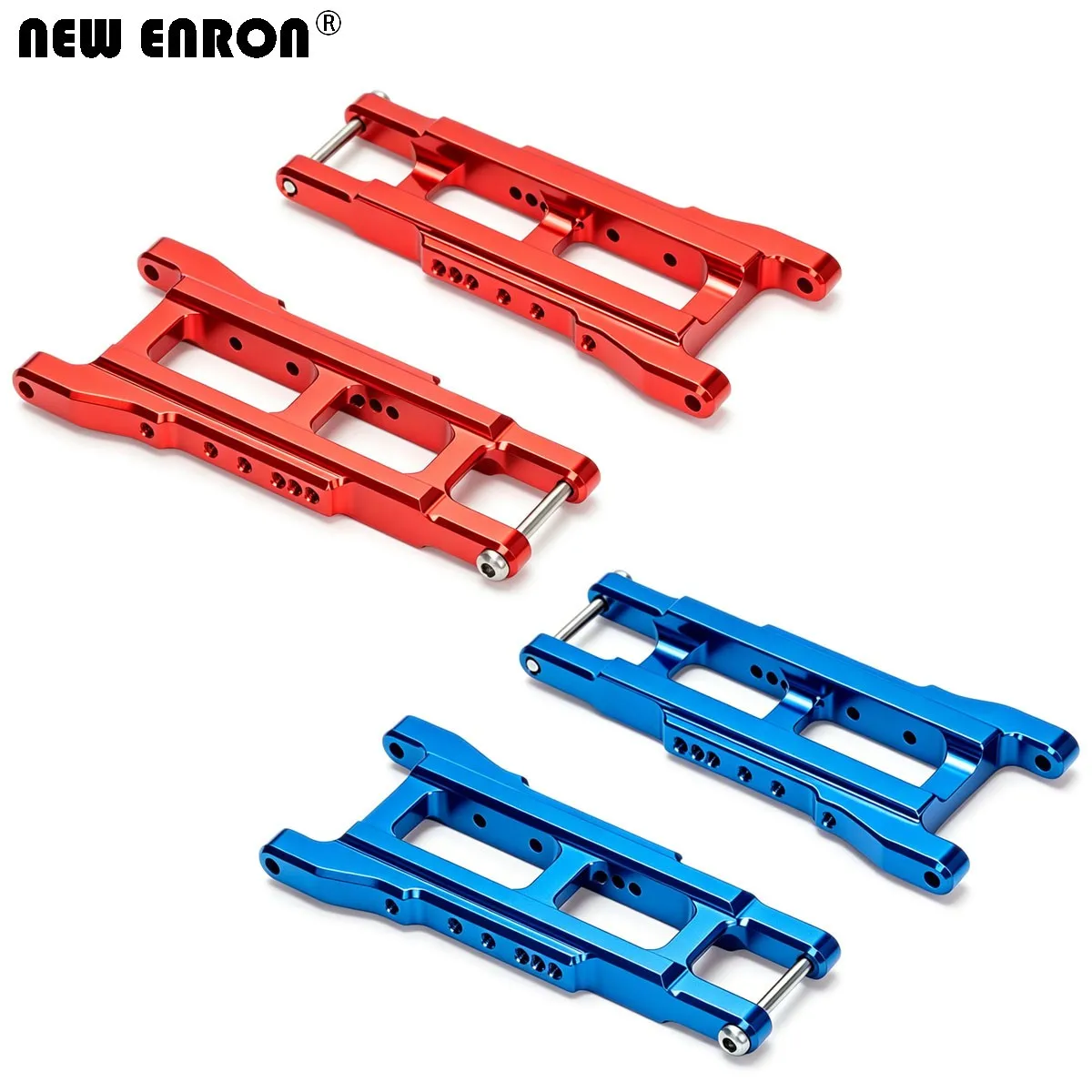

Aluminum 6061 Front / Rear Suspension Arms #3655X For RC Car 1/10 Traxxas Slash 4x4 Rustler Stampede XO-1 64077-3