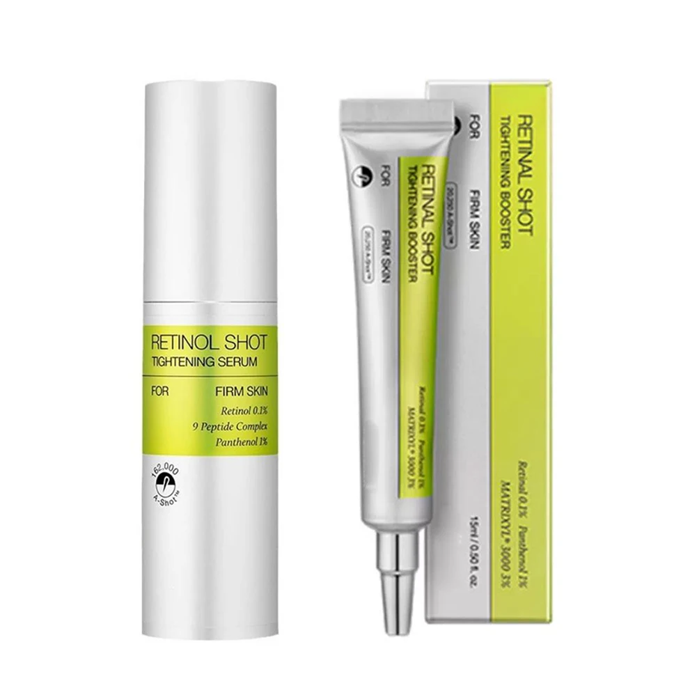 Retinol Shot Aanscherping Gezicht Serum Hydraterende Fleuren Rimpel Remover Stevige Huid Anti-Oxidant Oogcrème Huidverzorging Product Korea