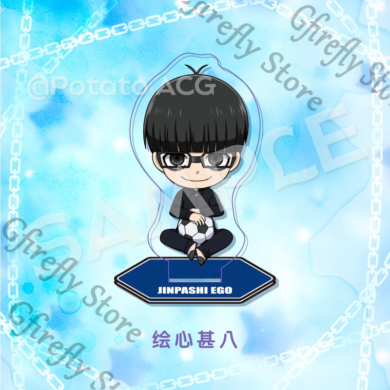 

BLUE LOCK Ego Jinpachi Acrylic Mini Standing Plate Chigiri Hyoma Nagi Seishiro Ornament Kunigami Rensuke Cosplay Adorn Hallowmas