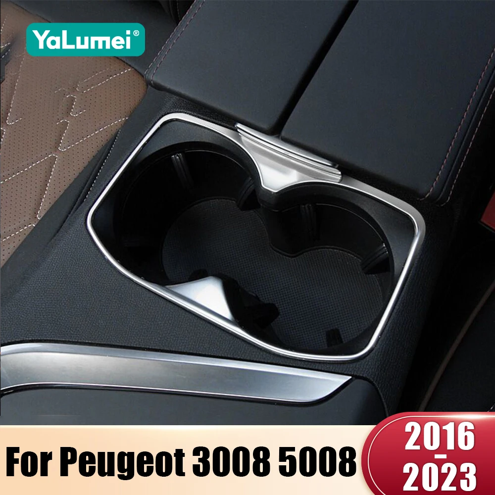 �y�Z�[�����z�v�W���[ 3008 5008 GT 2016 2017 2018 2019 2020 2021 2022 2023 ABS �Ԍ�񐅃J�b�v�z���_�[�J�o�[�t���[���g�����X�e�b�J�[