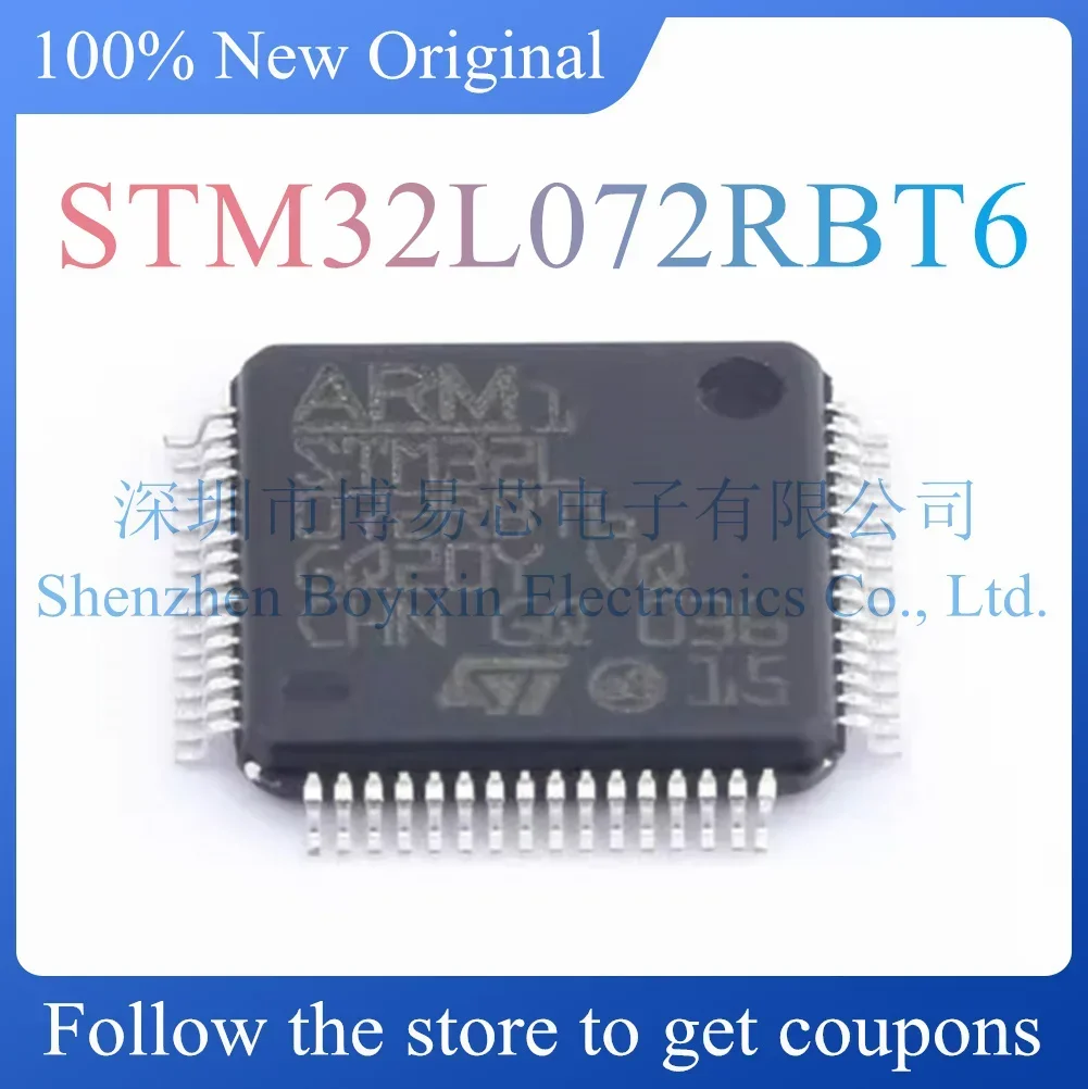 

NEW STM32L072RBT6 Original Product LQFP64