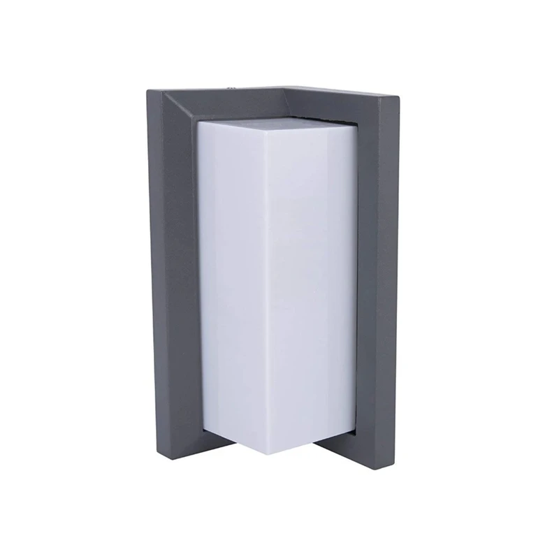 18W Outdoor Lighting Modern Wall Light LED Wall Sconce Square Metal Bulkhead Lights Exterior Waterproof Lighting Fixture