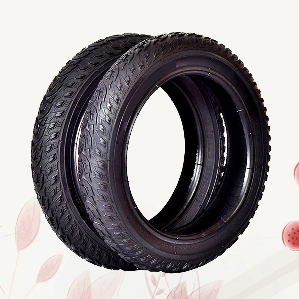

Durable Child Bicycle Accessories Sturdy Outer Tube Removable Long Service Life Kids Road Bike Tyre Rubber Material Practical