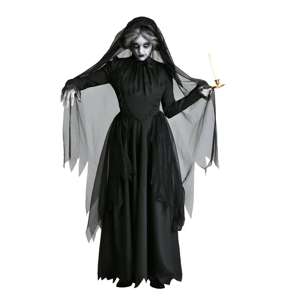 

Halloween Adult Dead Ghosts Witch Dress Demon Vampire Costume