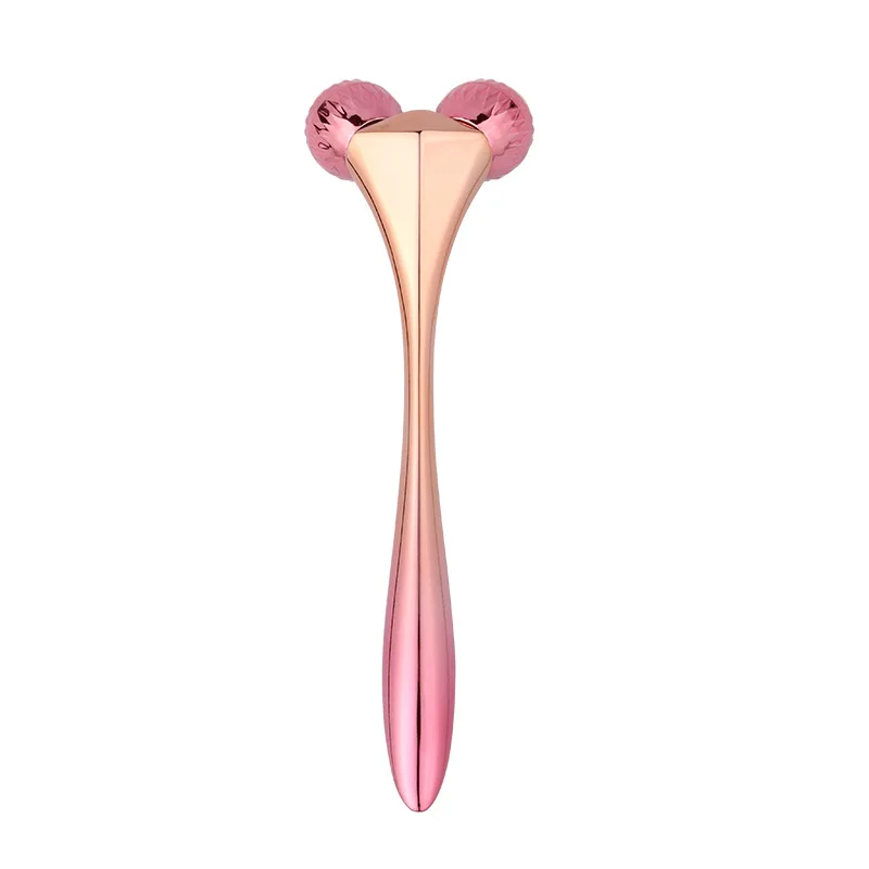 3 Packs of Gradual Change Color Shaping Instrument, Massage Lifting Instrument V Face Massage Roller Beauty Instrument