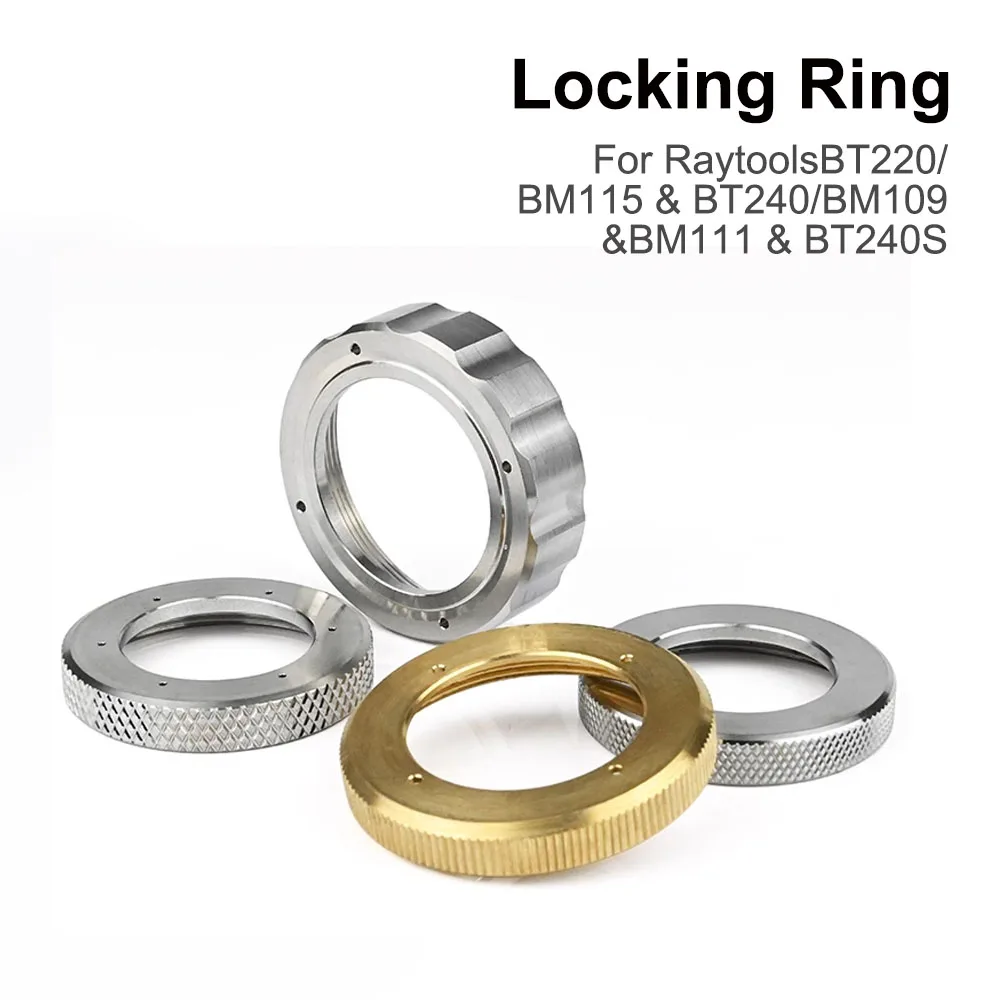 Fasten Ring For Fiber Laser Cutting Head BT240 BT240S Nozzle Connection Part for Raytools Fiber Metal Cutting Machine