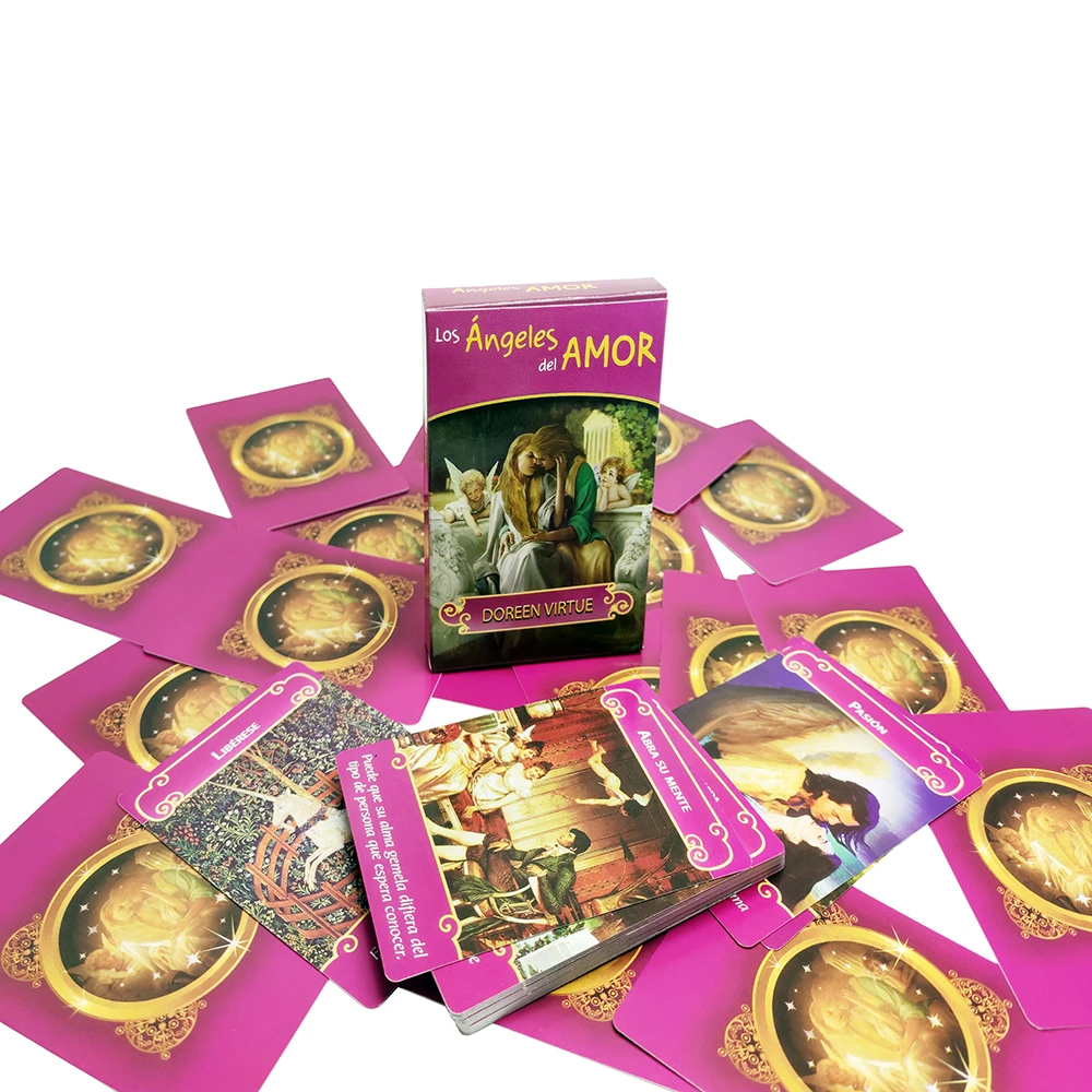 Spanish Version Oracle Deck. Spanish Los Angels Del Amor Oracle Cards  Tarot Cards for Beginners. Tarot Deck. New Deck