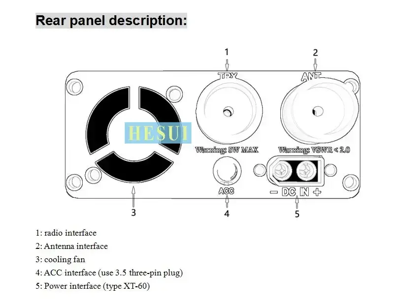 Microwave RF Micro PA50 50W 3.5MHz-28.5MHz Shortwave high frequency wave HF Power Amplifier SWR Meter LPF Filter autotransceive