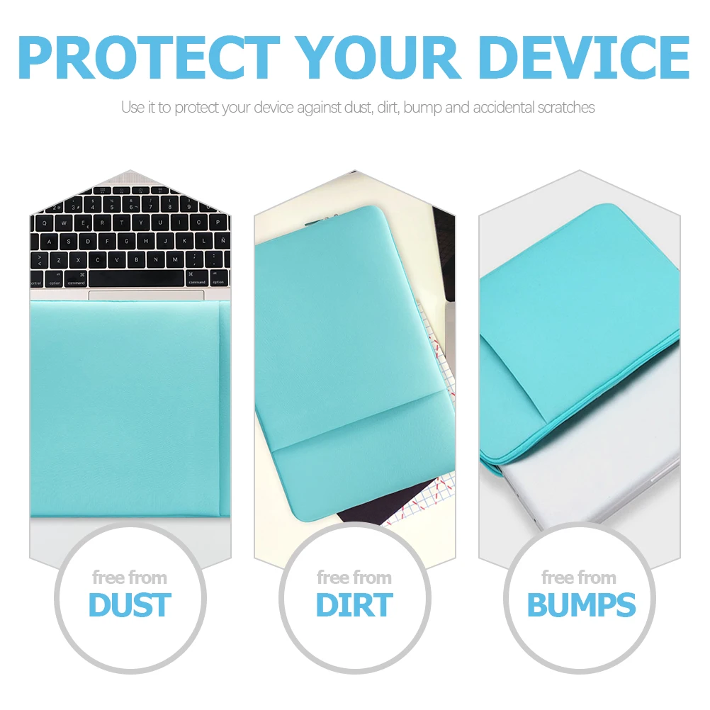 

Laptop Sleeve Thin Bag Tote Covers Case Notebook Handbag Tablet Holder Computer