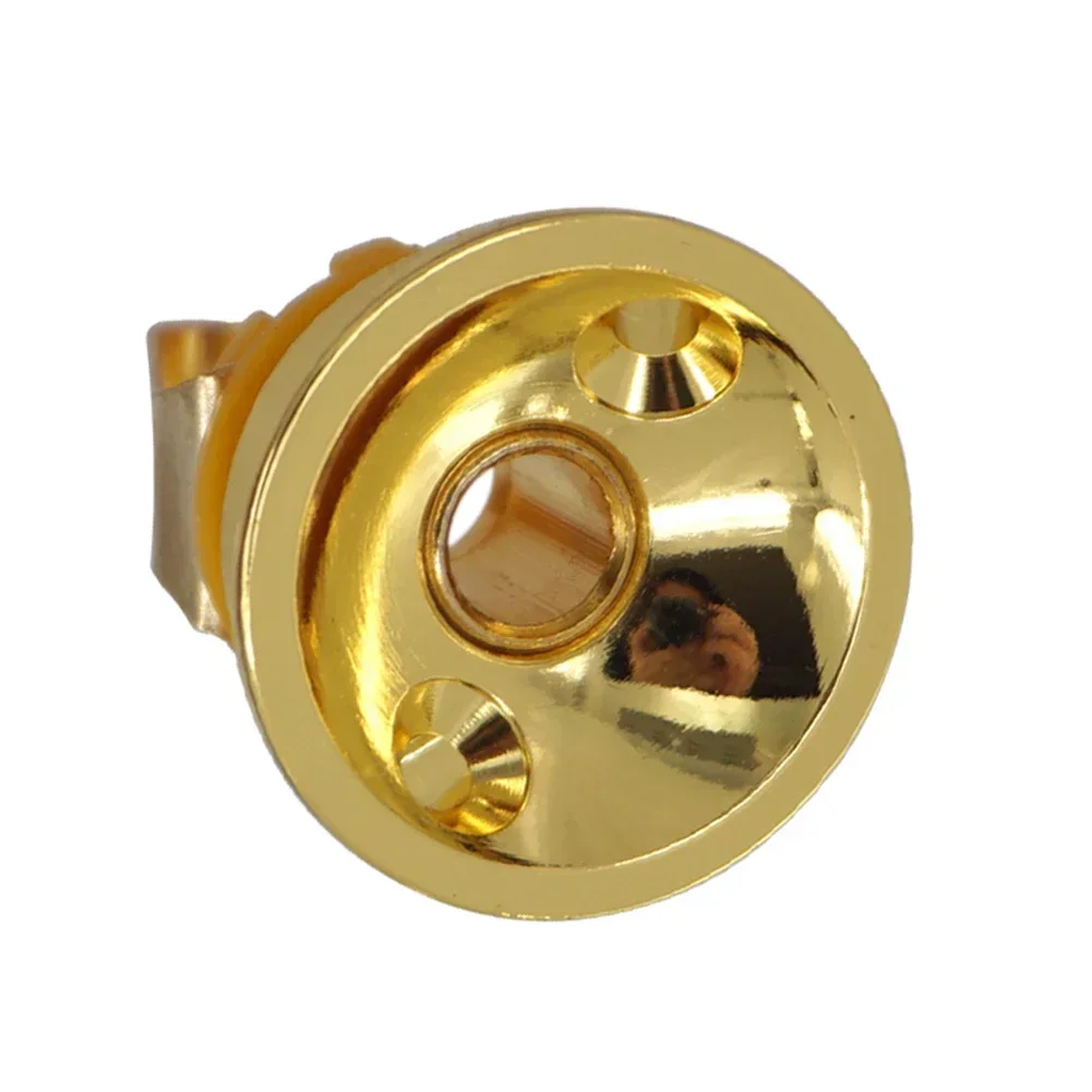 Guitar Electro Sockets  Plate Holder  Plated Recessed  Electro-socket Assembly For Tele Electric Guitar Accessorys