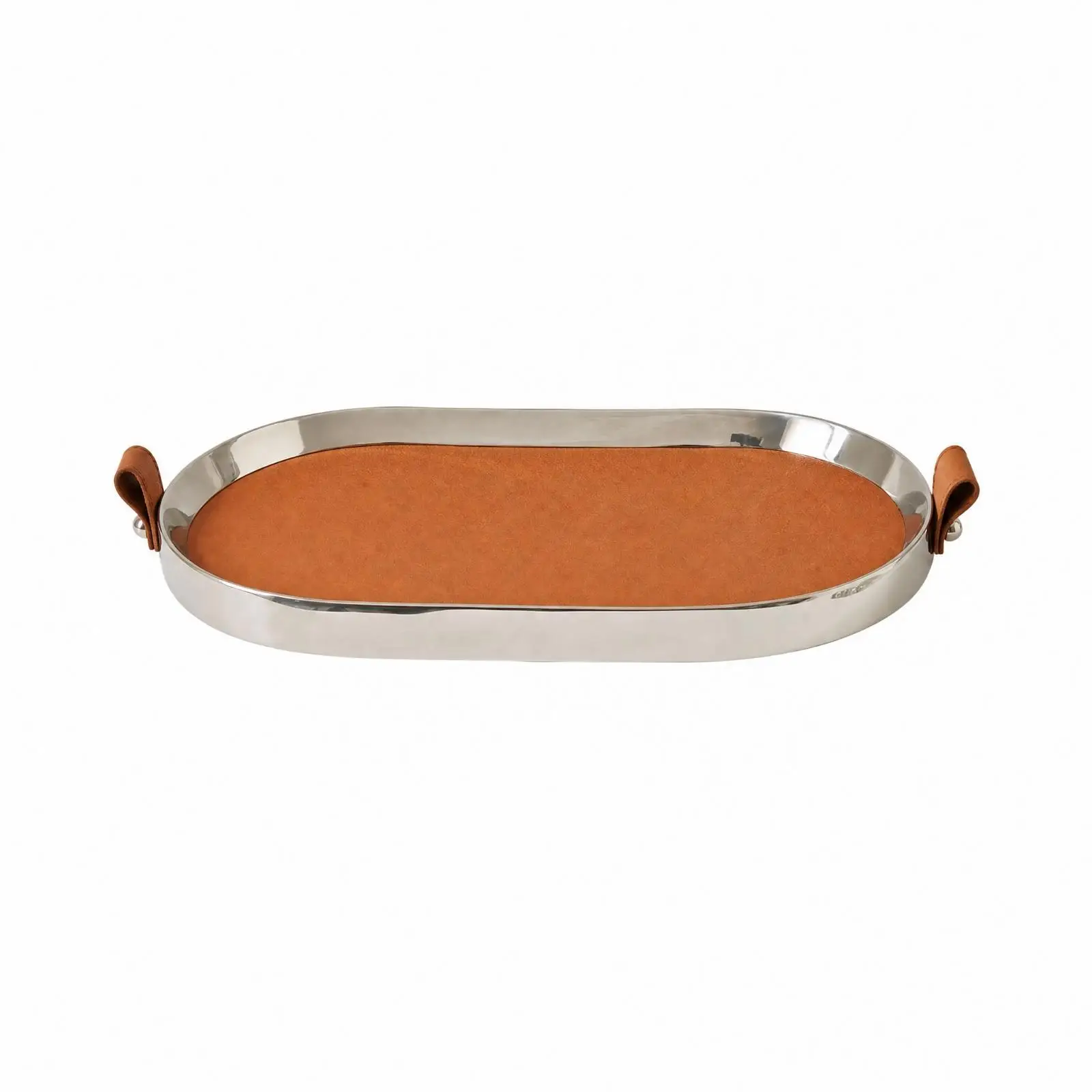 Stainless Steel Serving Tray Versatile Decorative Serving Tray with Raised Rim Multi-Function Platter for Living Room, Coffee