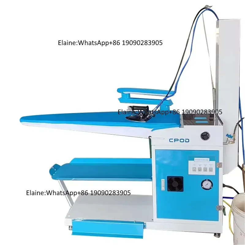 Factory Wholesale Q3-G Industrial U Shape Vaccuum Steam Ironing Table with Built-in Steam Generator