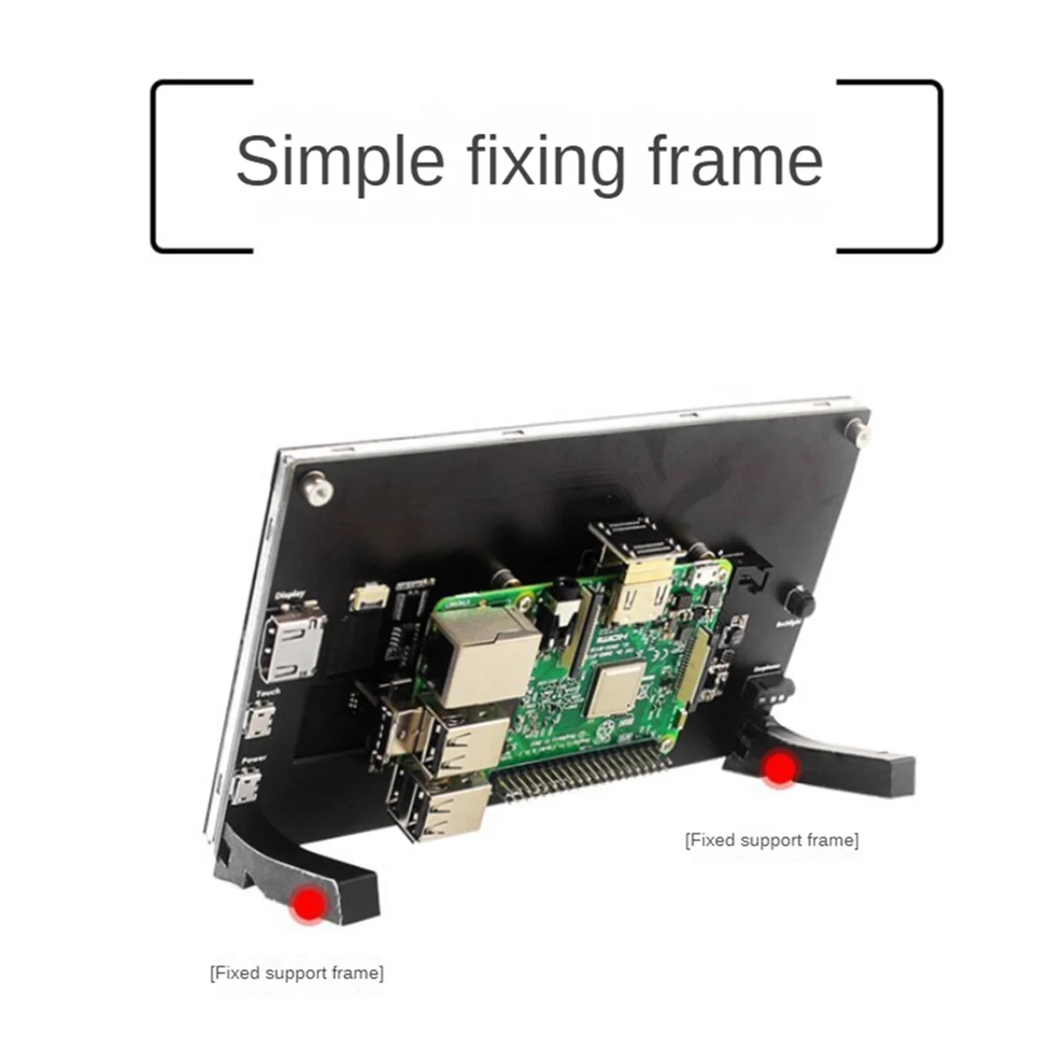 

Popular 7Inch Touch Screen 1024X600 HD LCD IPS Monitor for Raspberry Pi 4B, B