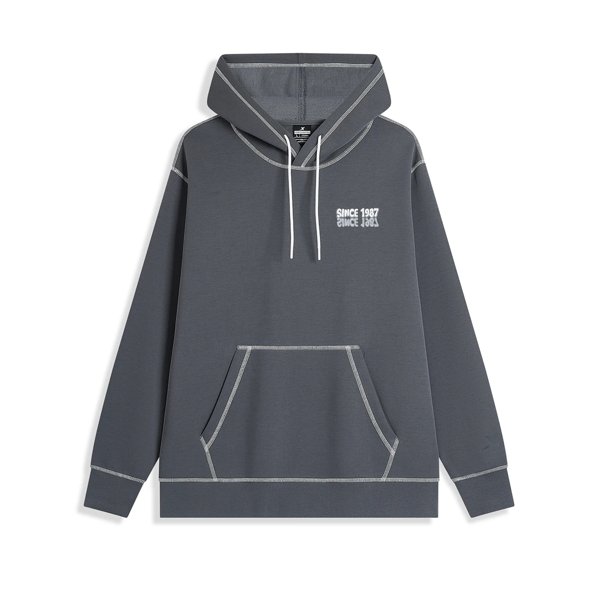 Xtep Hoodie For Men And Women 2024 Autumn Comfortable Soft Sweatshirt Leisure Athletic Outdoor Long sleeves Tops 876327930135