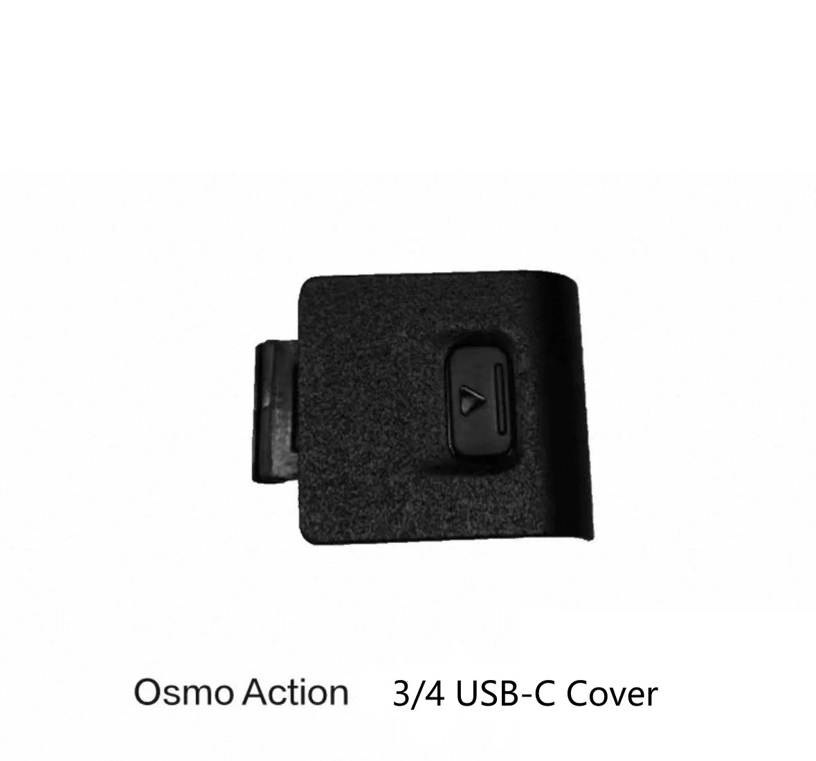 DJI Osmo Action 4/3 USB-C Cover Original Accessories Protect Covers The USB-C Port And MicroSD Card Slot Repelling Water Dust.