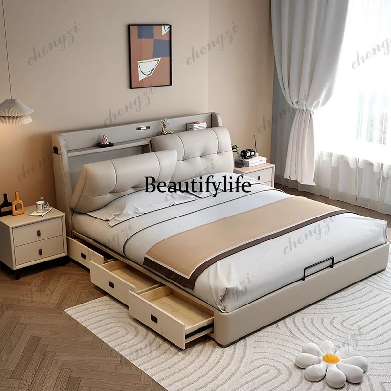 Luxuriöses Doppelbett für Paare – Kingsize- und Queensize-Betten als Dekoration für Erwachsene – Möbel für das Schlafzimmer