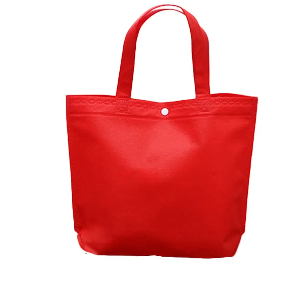 Women Environmental protection Cloth Non-Woven Foldable Eco Fabric Canvas Grocery Storage Shopping Bag Tote Pouch Handbag
