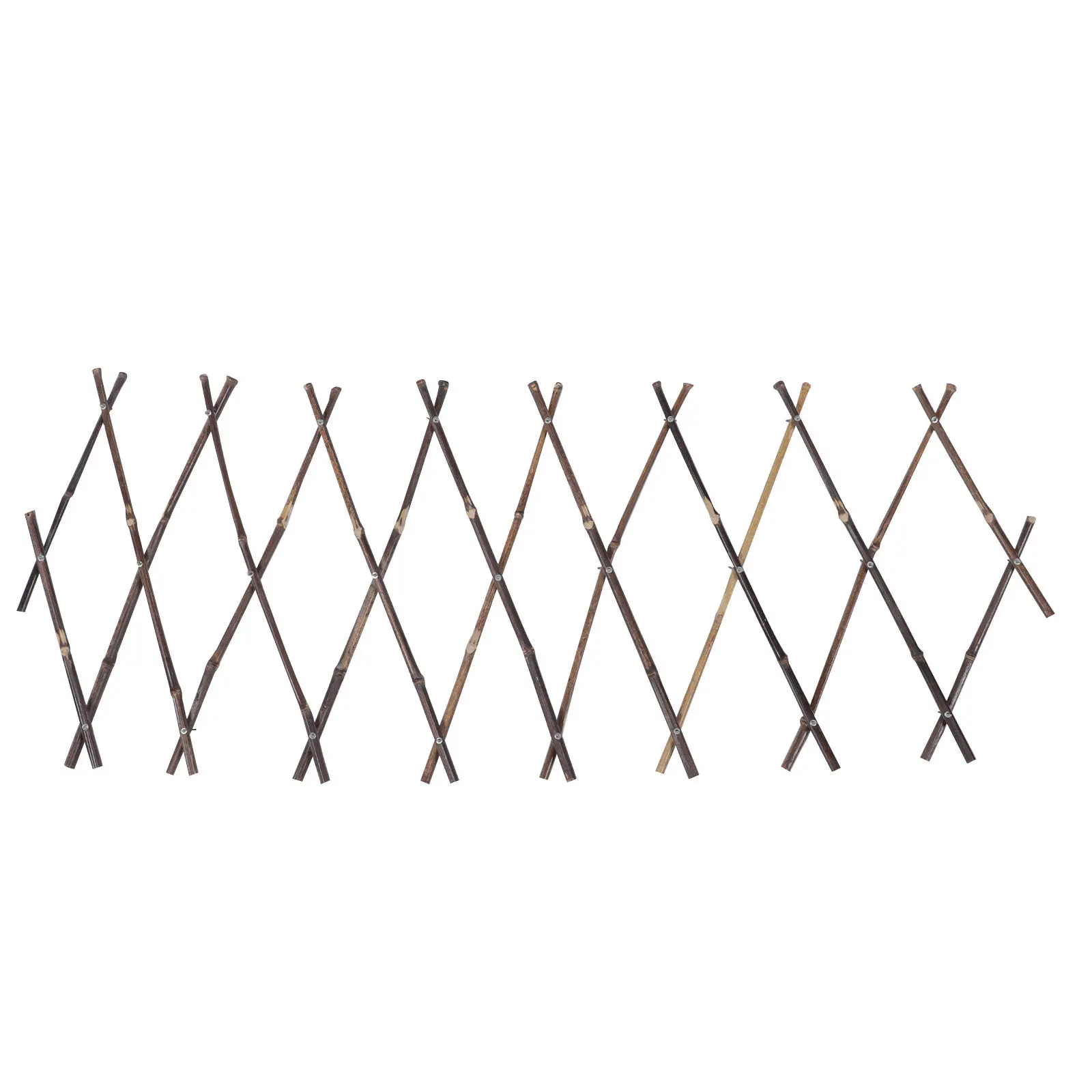 1Pcs Bamboo Fence Durable Yard Partition Decorative Garden Edging Border Bamboo Fence Outdoor Use Courtyard Partition