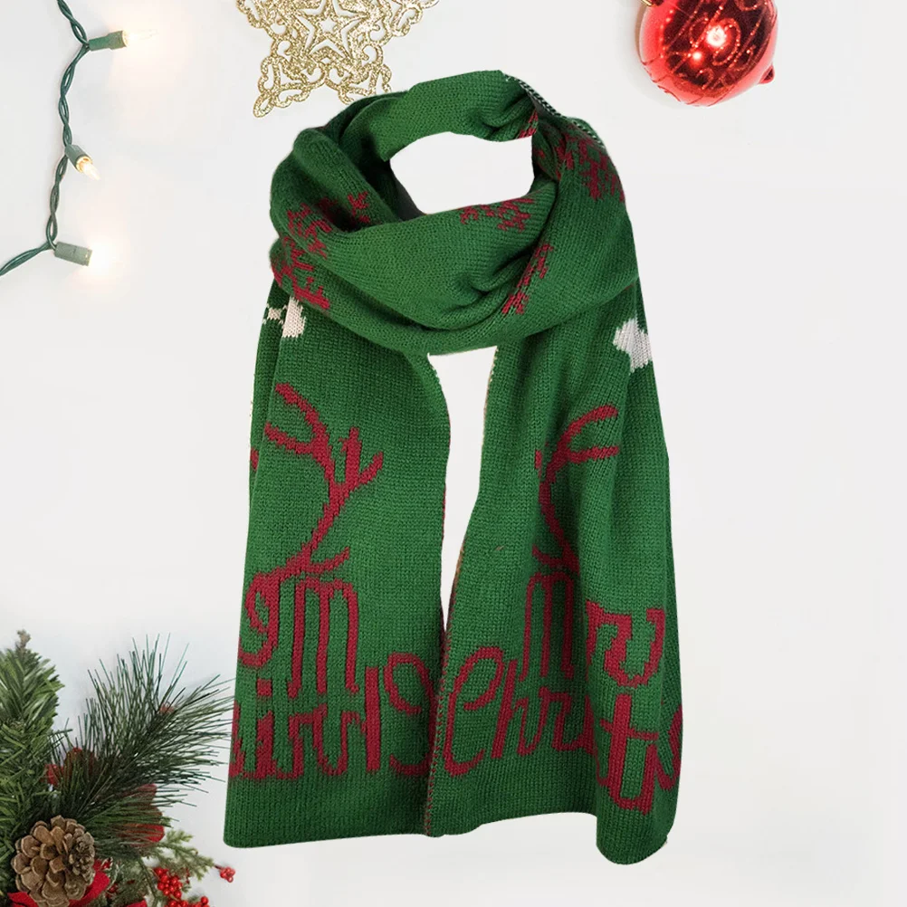 

The Gift Warm Shawl Winter Knit Scarves Scarf Knitted Christmas Lovers