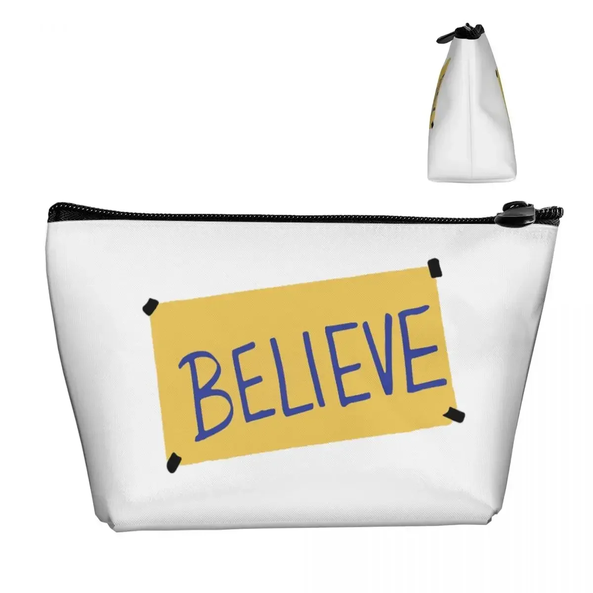 BELIEVE-TED Travel Cosmetic Bag Makeup Bag Zipper Bag Cosmetic Case Portable Organizer For Women Ladies Gift