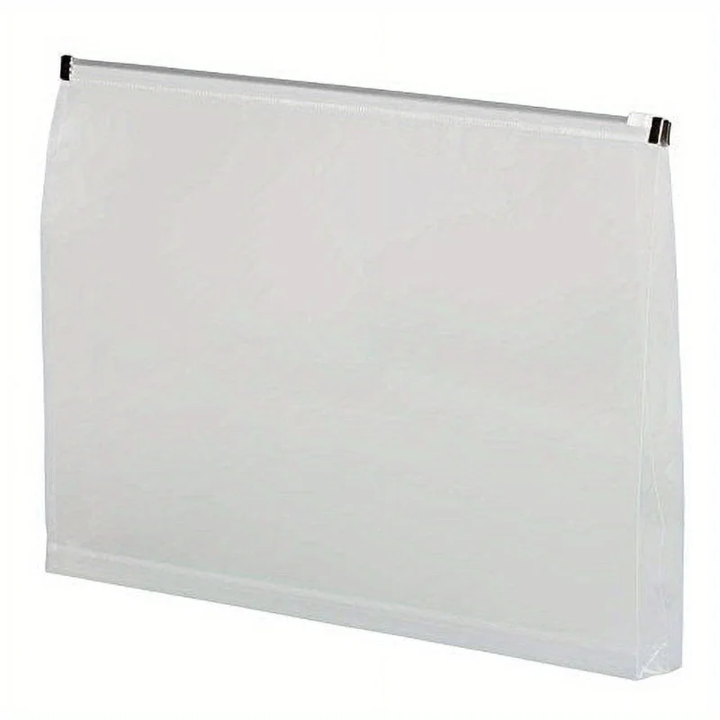 مظاريف بلاستيكية بسحاب، 9 1/2 × 14 1/2، 12 لكل عبوة