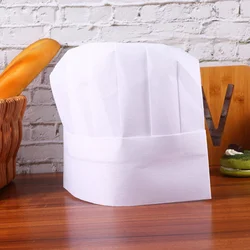 20pcs Children Disposable Chef Hats Lightweight Headgear Simple Kitchen Accessories For Kids Boys Girls Children To Play Roles