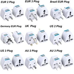 5PCS American European EUR AU EU To US UK DC AC Power international Travel Adapter Converter Socket Plug For USB Phone charger