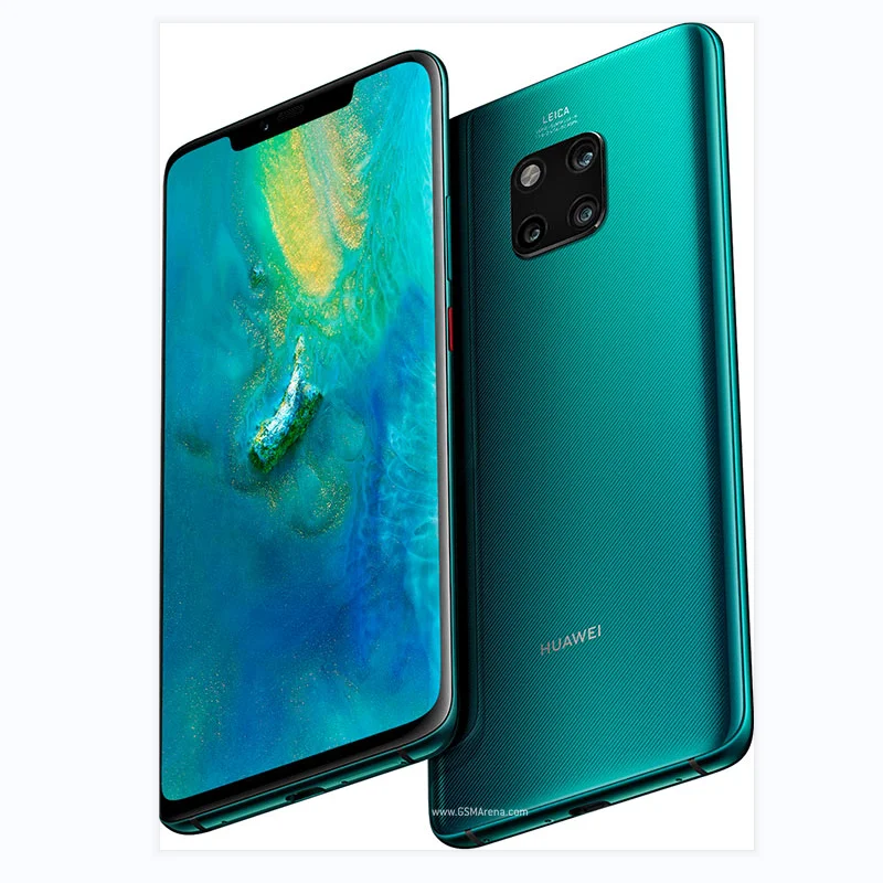 Versione globale HUAWEI Mate 20 Pro cellulare 6.39 pollici HiSilicon Kirin 980 40MP fotocamera Google Play NFC phone