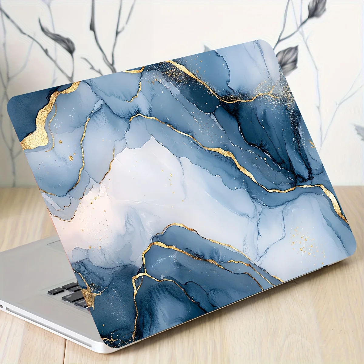 

Виниловая наклейка для ноутбука с мраморным рисунком, 2 шт./компл., устойчивая к царапинам, для самостоятельного оформления, универсальная наклейка для нетбука, одноразовая.