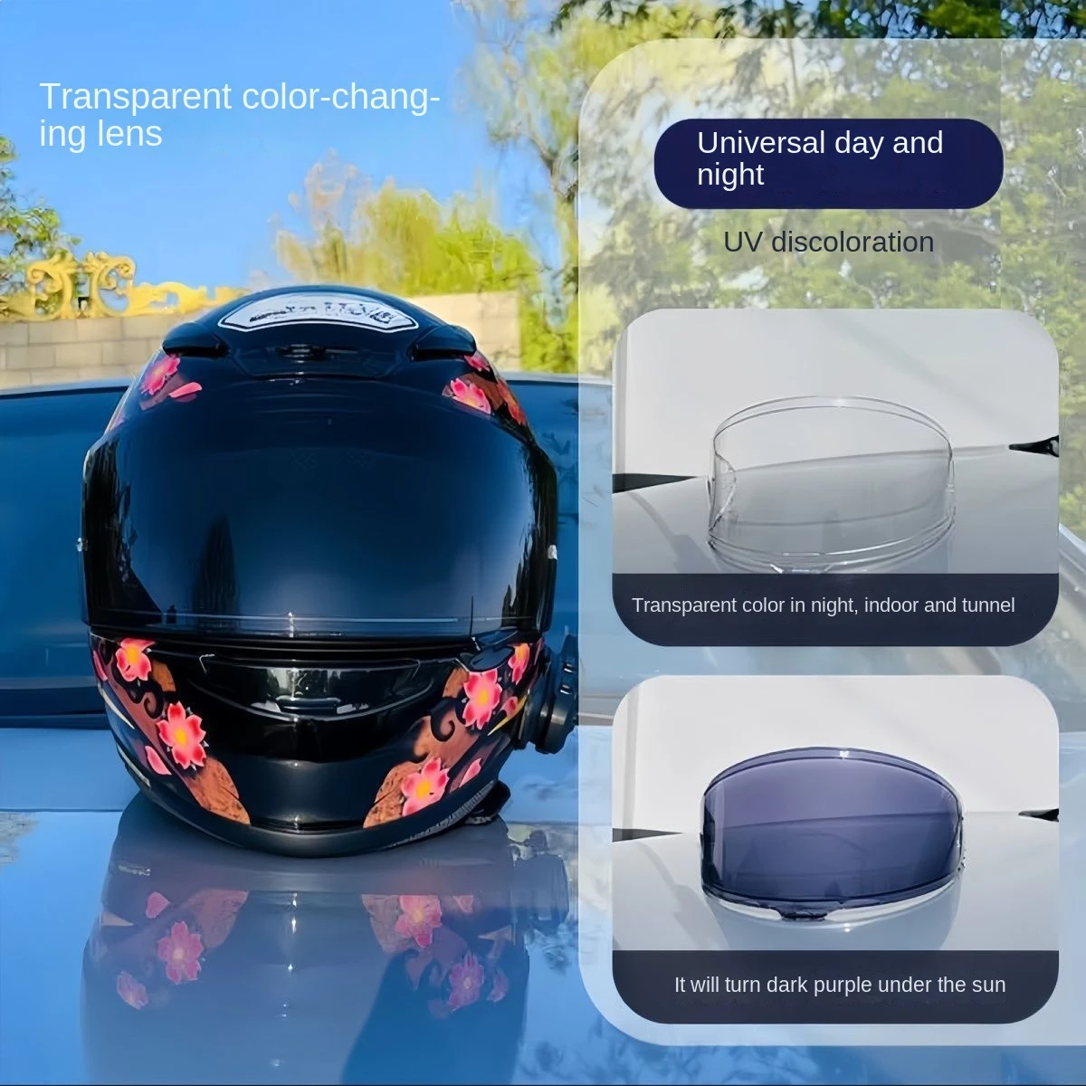 New Color Changing Lenses SHOEI Z7 X14 Z8 X15 Helmet Lenses Motorcycle Equipments