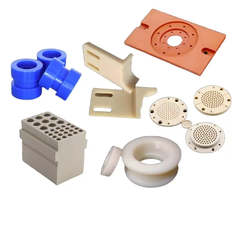 

Customized Engineering Plastics PEEK Epoxy Bakelite Nylon PP PE Acetal ABS PPS Insulation CNC Lathe Machined Parts