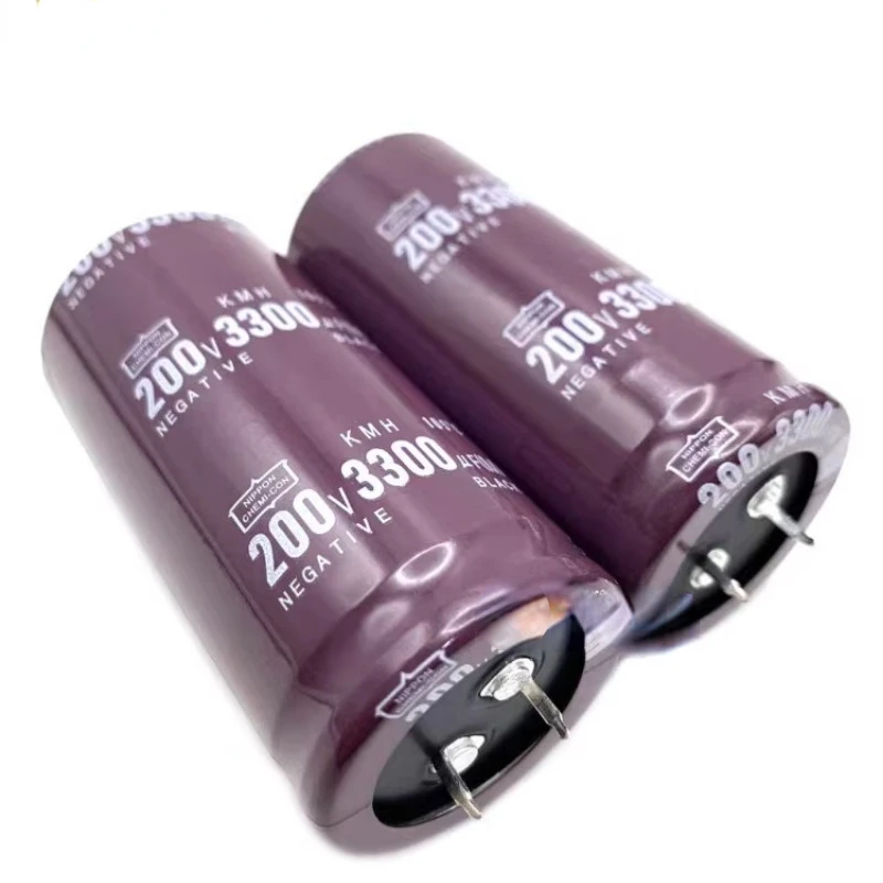 1-20PCS Japanese 250v3300uf electrolytic capacitor 200V 3300uf250V spot welding machine capacitor eletrolítico nippon chemi-com