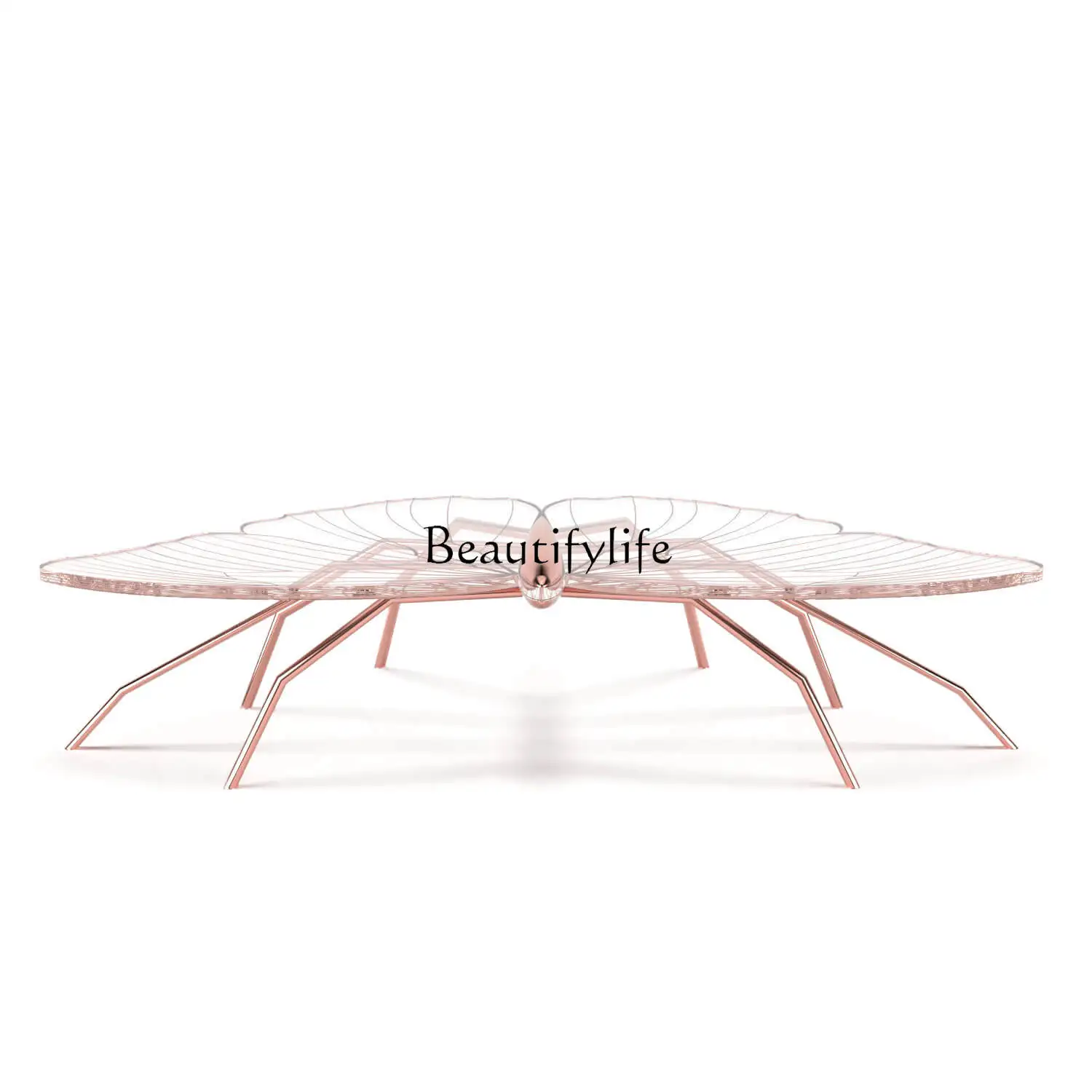 Shaped Butterfly Acrylic Transparent Tea Table Simple Modern Living Room Home