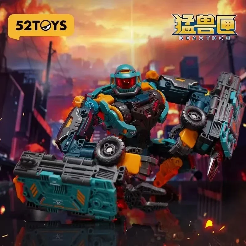 52TOYS BEASTDRIVE BD-13 CYCLOPS, Assemble Robot, Converting in Giants and Trucks, Action Figure, Collectible Toys Gifts