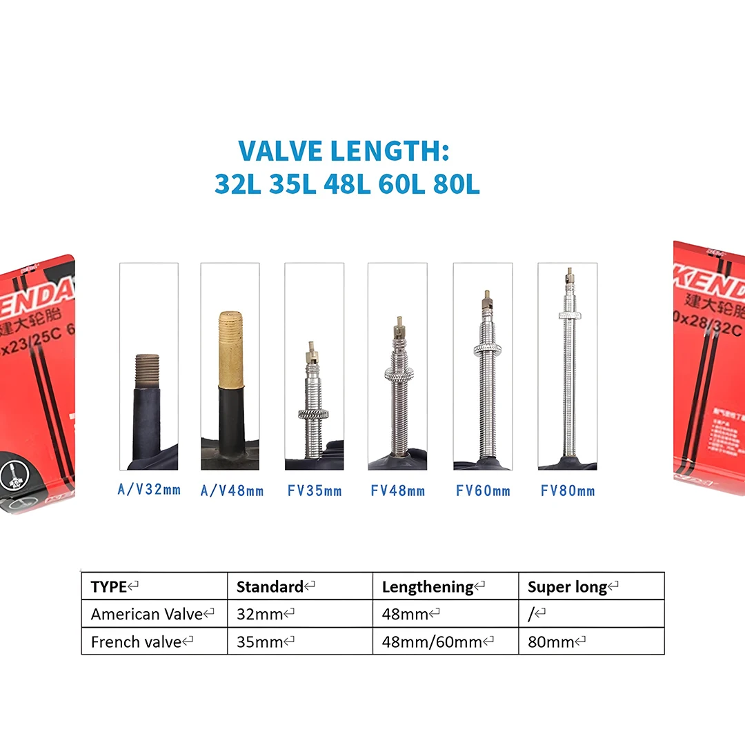 2 قطعة كيندا دراجة الأنبوب الداخلي 12/14/16/18/20/24 بوصة شريدر بريستا بوتيل المطاط الجبلية الطريق دراجة أنبوب الإطارات الداخلية دراجة أجزاء #4