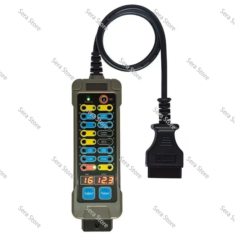 Box tester car motorcycle heavy truck excavator circuit maintenance diagnostic worker