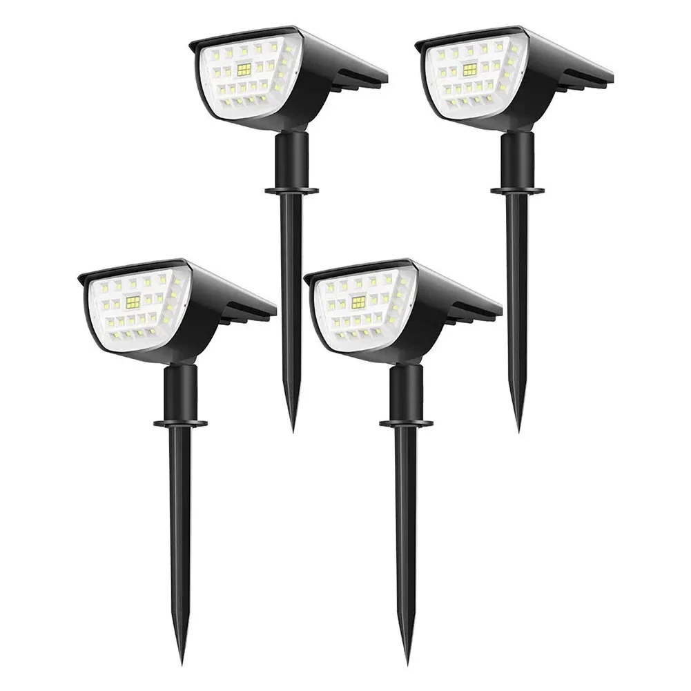 

32 LED Solar Landscape Spot Lights Outdoor IP65 Waterproof Solar Powered Wall Light for Garden Yard Patio Driveway Walkway Decor